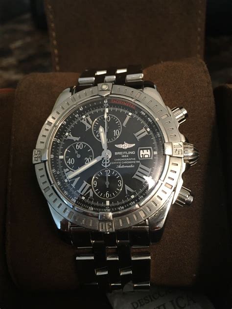 breitling 1884 chronometre certifie.